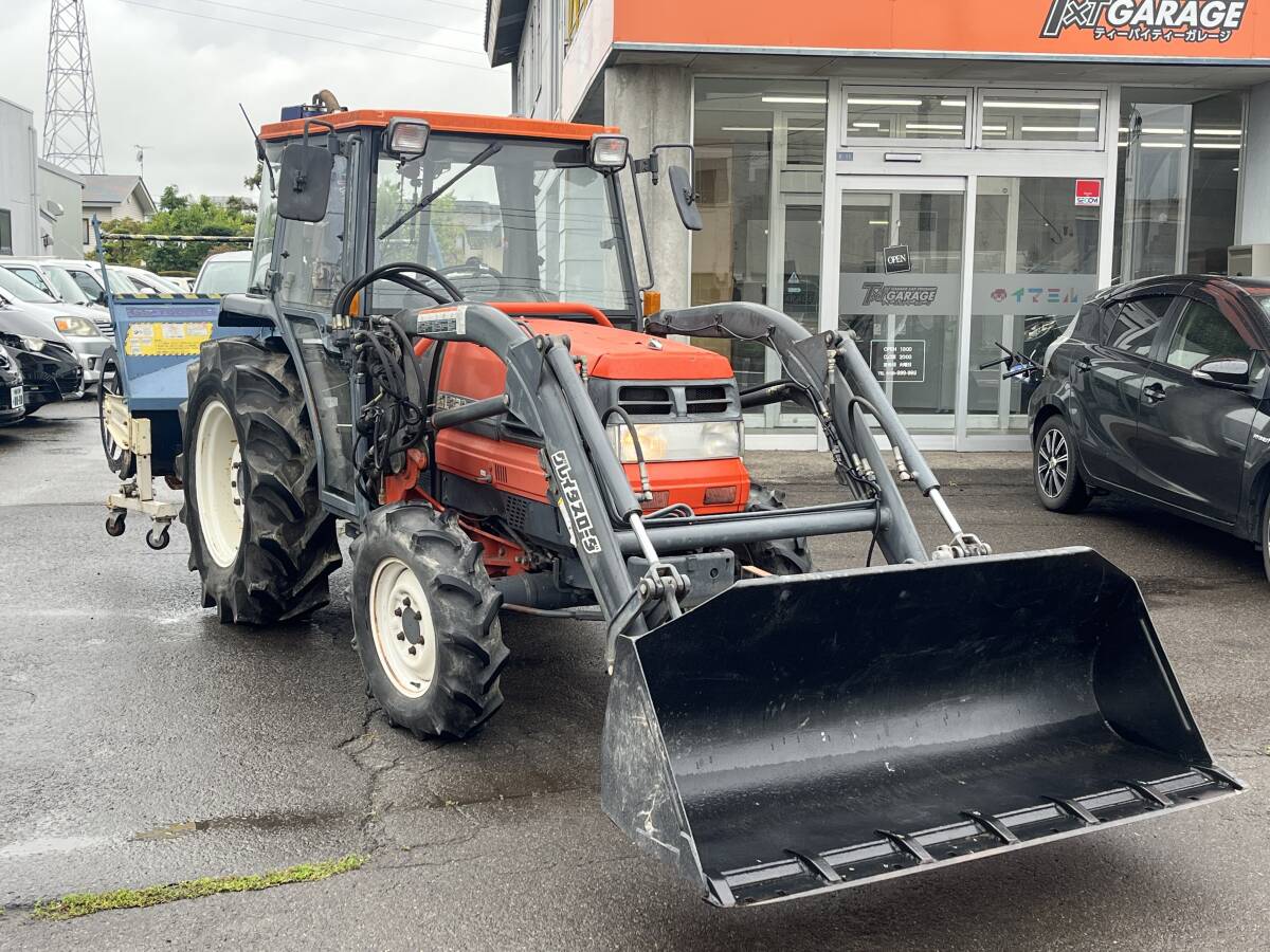 中古】中古 和同産業 トラクター用スノーラッセル 除雪機 ST1501Uの