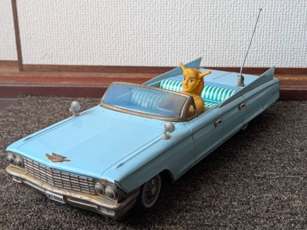 中古】【大阪直引き限定】TA601-02☆トシマ ブリキ キャデラック