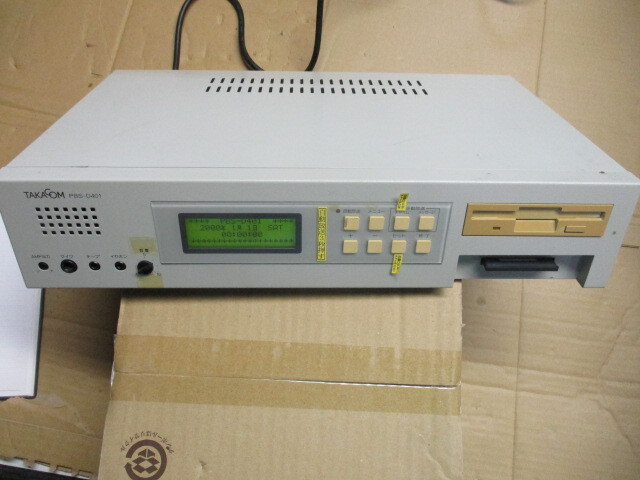 1円～ ＊TAKACOM 自動放送機能付きプログラムチャイム PBS-D500＊中古