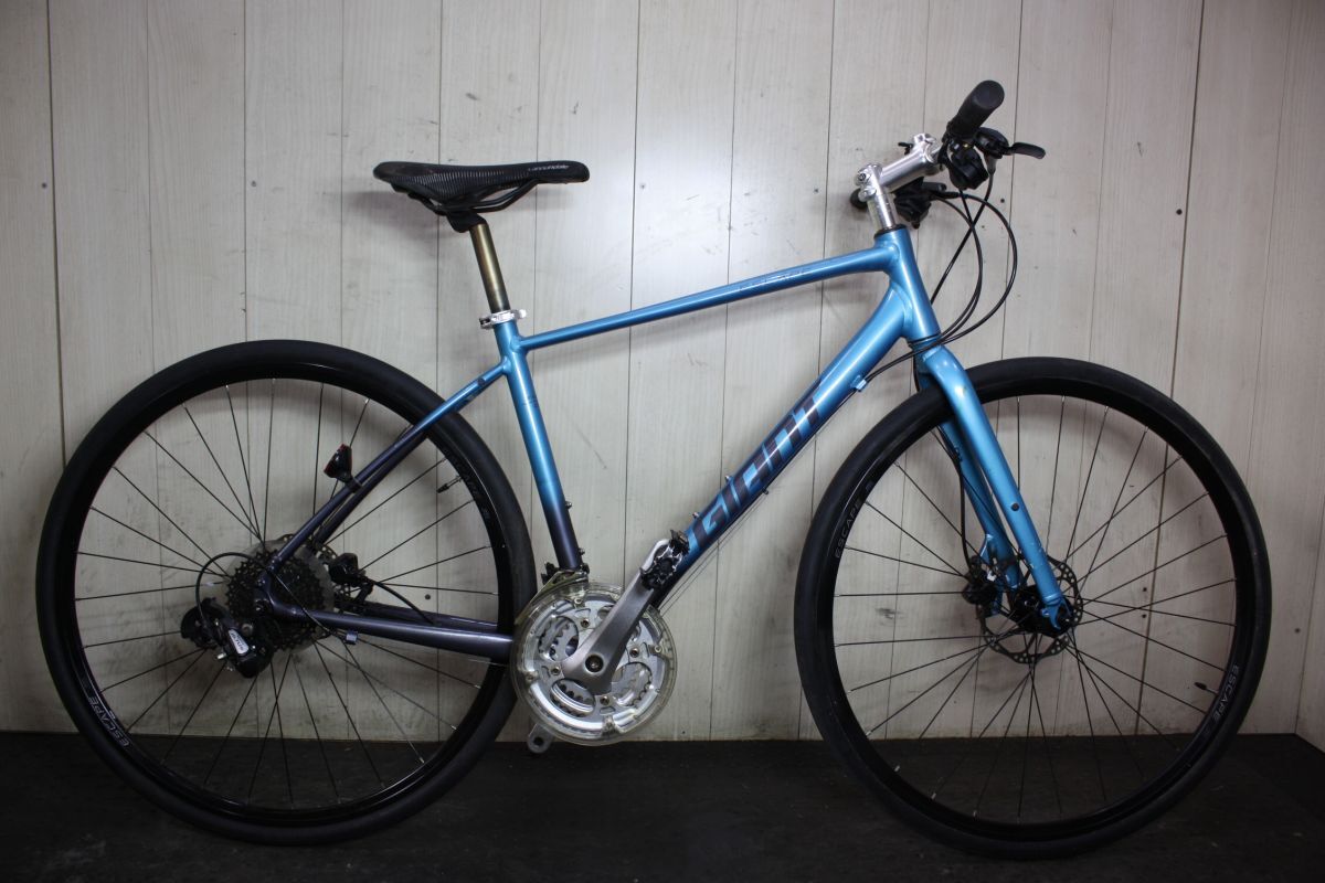 GIANT SEEK R2 700C アルミ 24速 450mm クロス ディスクブレーキの落札