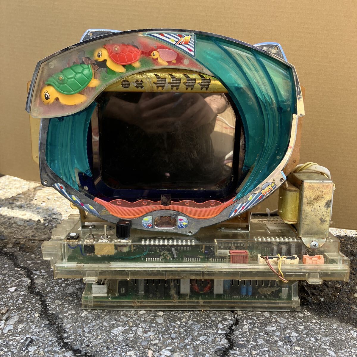 レトロ】懐かしいパチンコ実機 SANYO CR寿司屋の大将P7 セル、基盤のみ