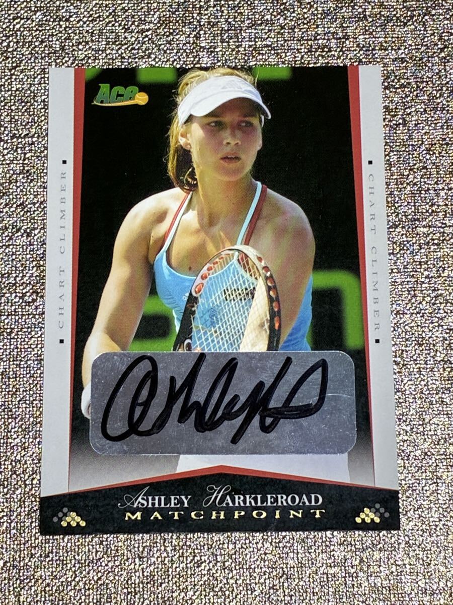 女子テニス　アシュリー・ハークルロード 証明書付き　直筆サイン入り８Ｘ１０フォト 新品】アシュリー・ハークルロード 直筆サインフォト/写真 テニス