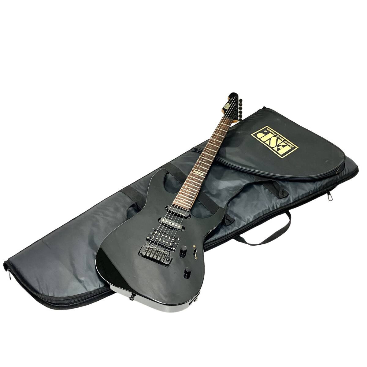 中古】Greco グレコ ミラージュ エレキギター 変形 レザーケース付の