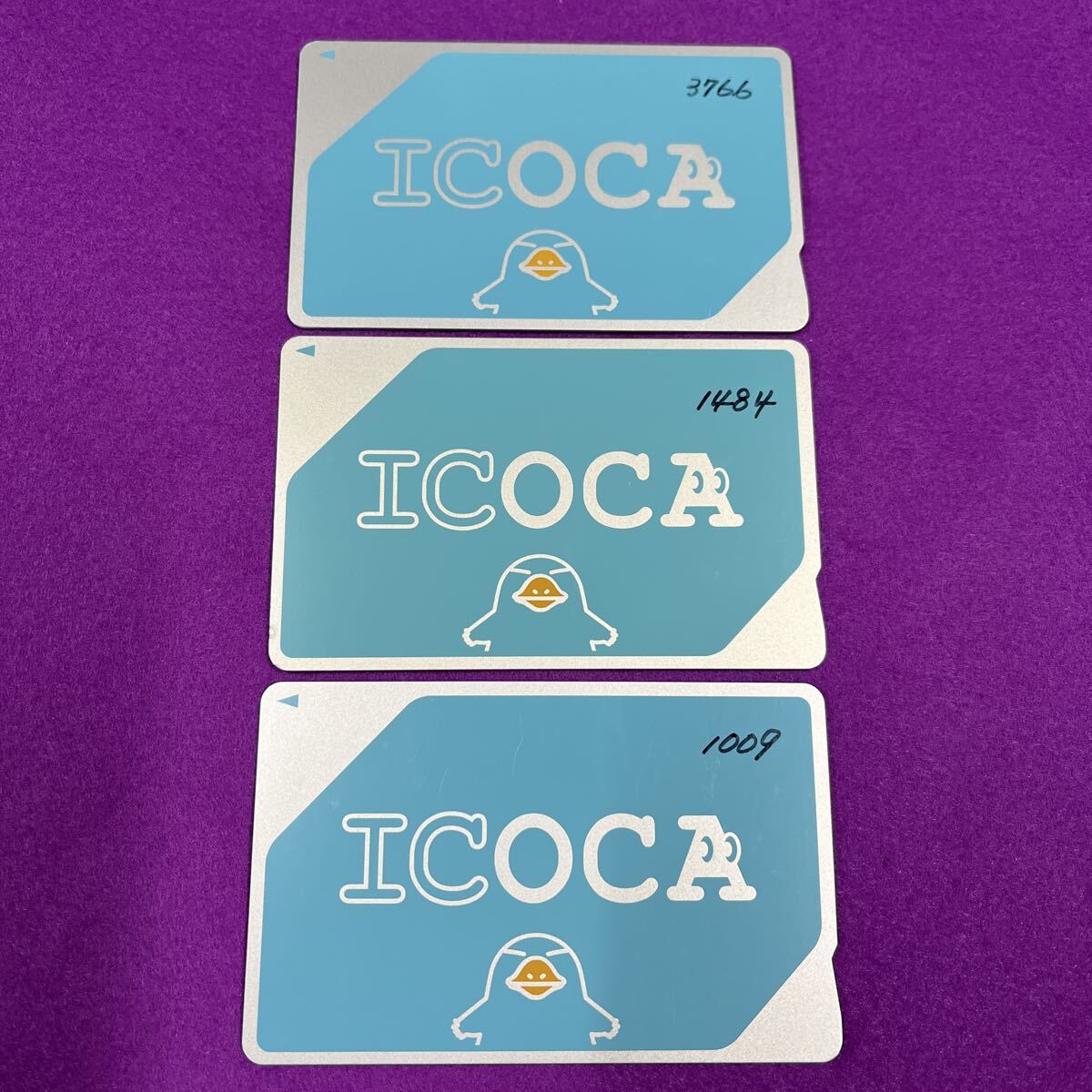 中古】□ JR西日本のICカード 旧デザインICOCA □【デポのみ】の