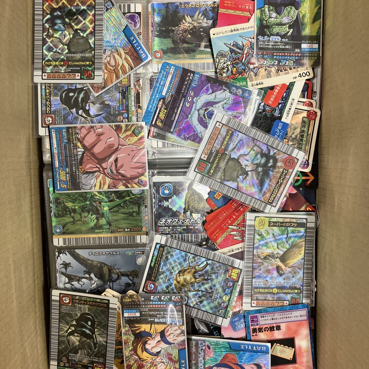 ☆甲虫王者 ムシキング 強さ200キラ含む カード 大量 セット☆の落札