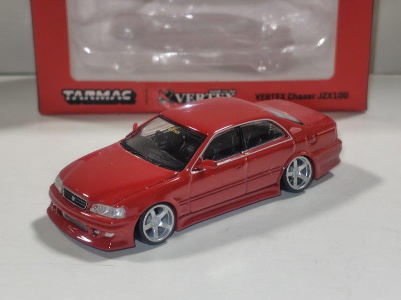 新品】1/24 JZX100 チェイサー 完成品 VERTEX TE37 ドリフト仕様