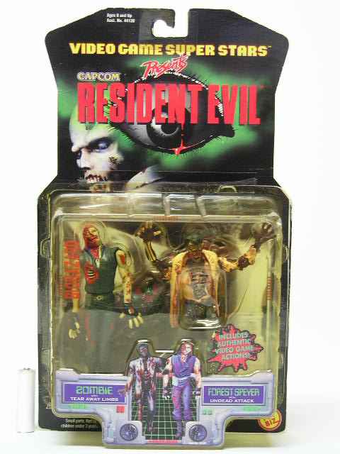 TOYBIZバイオハザードゾンビ&フォレストスパイヤー