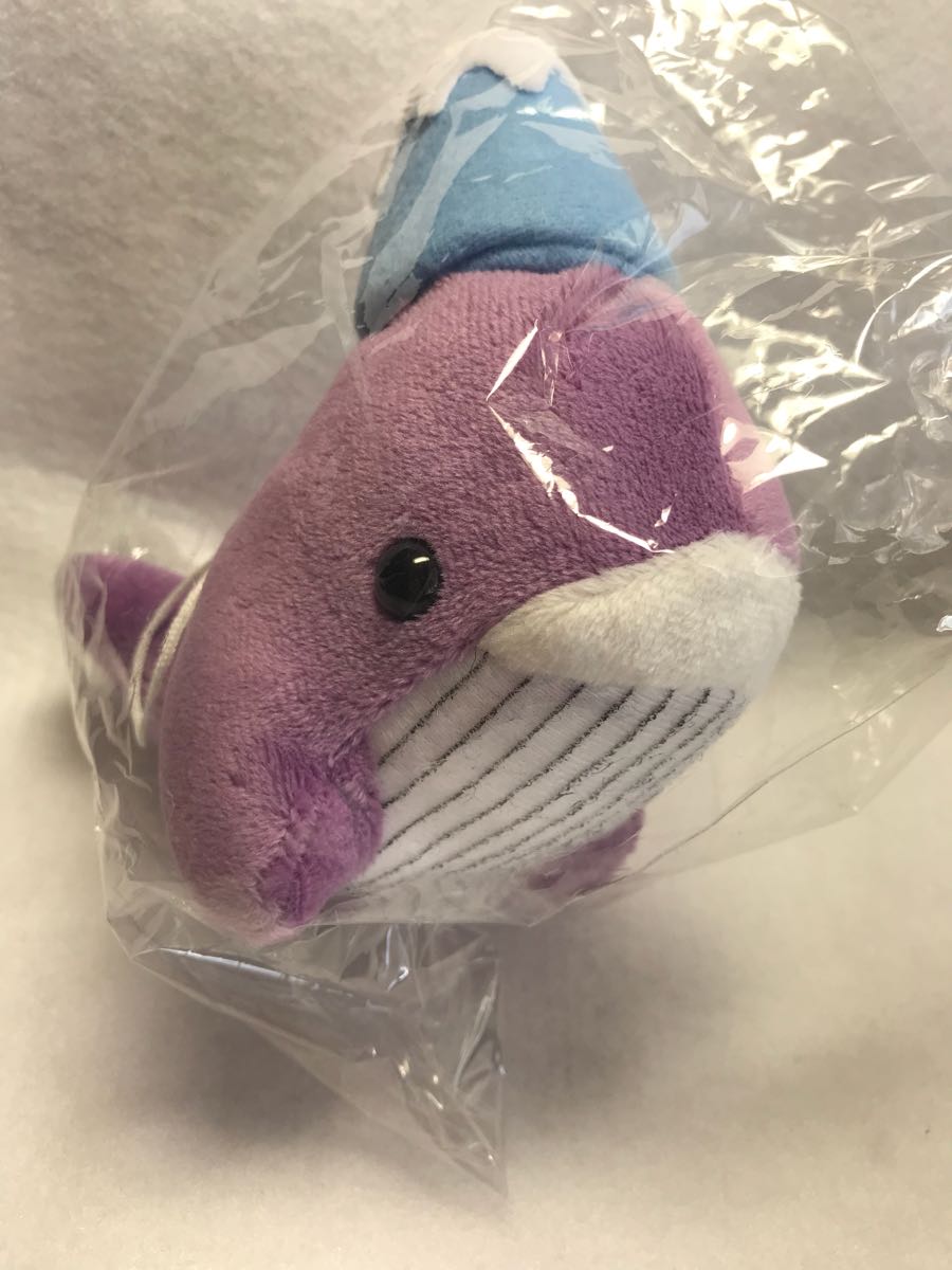 新品】新品 未開封 製薬会社 ノベルティ 明治製薬 クジラ ぬいぐるみの
