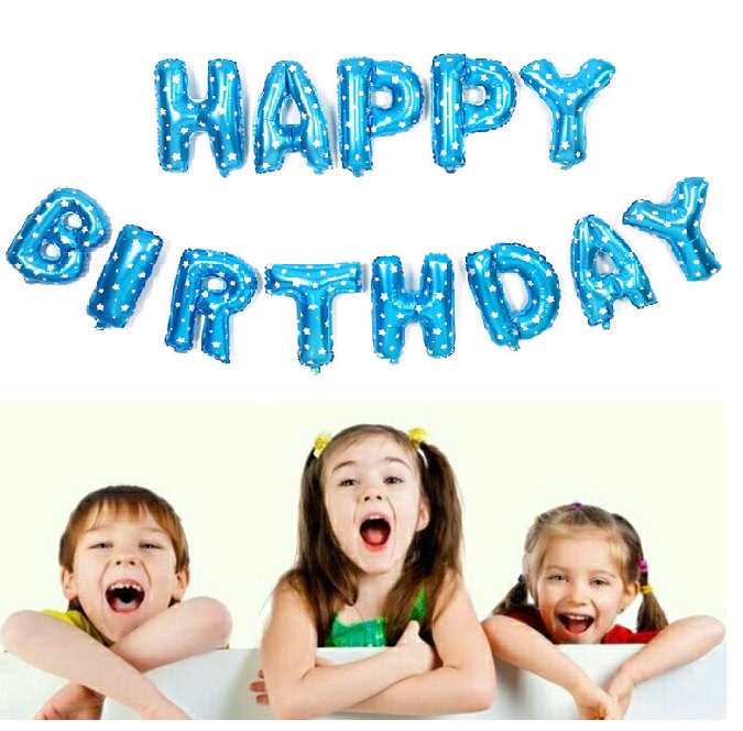 新品 Db0 新品 送料無料 Happy Birthday文字風船 青星 誕生日 イベント お祝い パーティー プレゼント キッズ ベビー 撮影会 インスタ映え の落札情報詳細 ヤフオク落札価格情報 オークフリー スマートフォン版