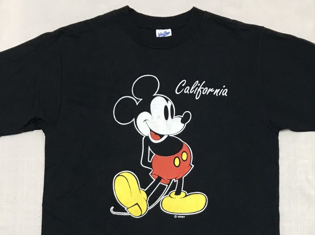 80sビンテージ ミッキー Usa製 黒 Tシャツ ディズニー オフィシャル ミッキーマウス アメリカ製 Disney ブラック 80年代 オリジナル 古着 の落札情報詳細 ヤフオク落札価格情報 オークフリー スマートフォン版