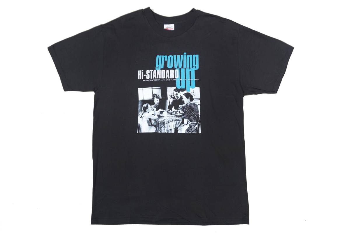 Hi-STANDARD 1996 グローイングアップ USツアーTシャツ GROWING UP
