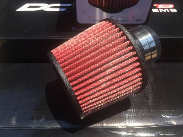 DCSPORTS エアフィルター63mm 汎用　USDM インテーク 2.5inch DCSPORTS エアフィルター63mm 汎用 USDM インテーク 2.5inch