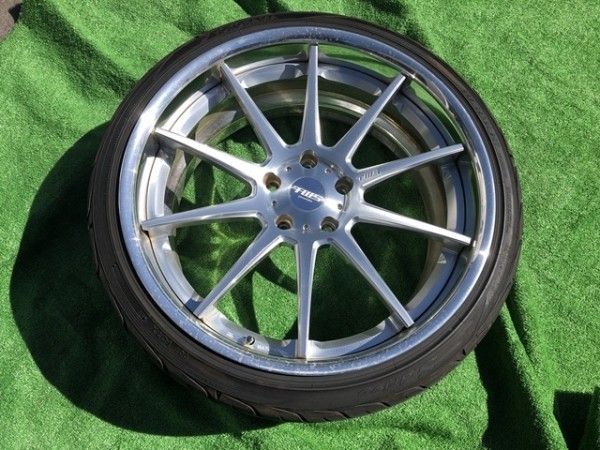 TWS Reizend WS10 20インチ鍛造アルミホイール+ヨコハマS.driveタイヤ