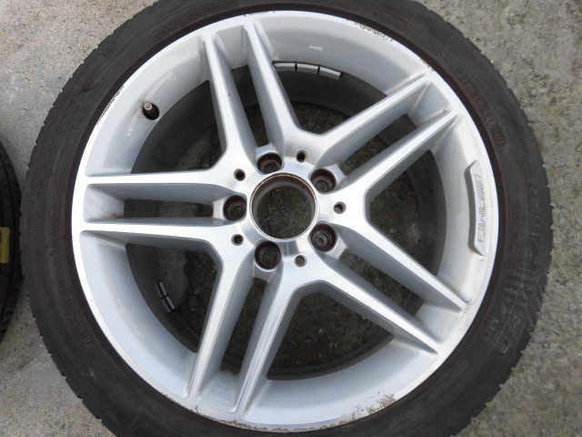▼売り切り！新品 タイヤホイール4本セット ベンツ Cクラス Ｅクーペ W205 W207 BK869 ▽売り切り！新品 タイヤホイール 4本セット ベンツ Cクラス W205 BK912