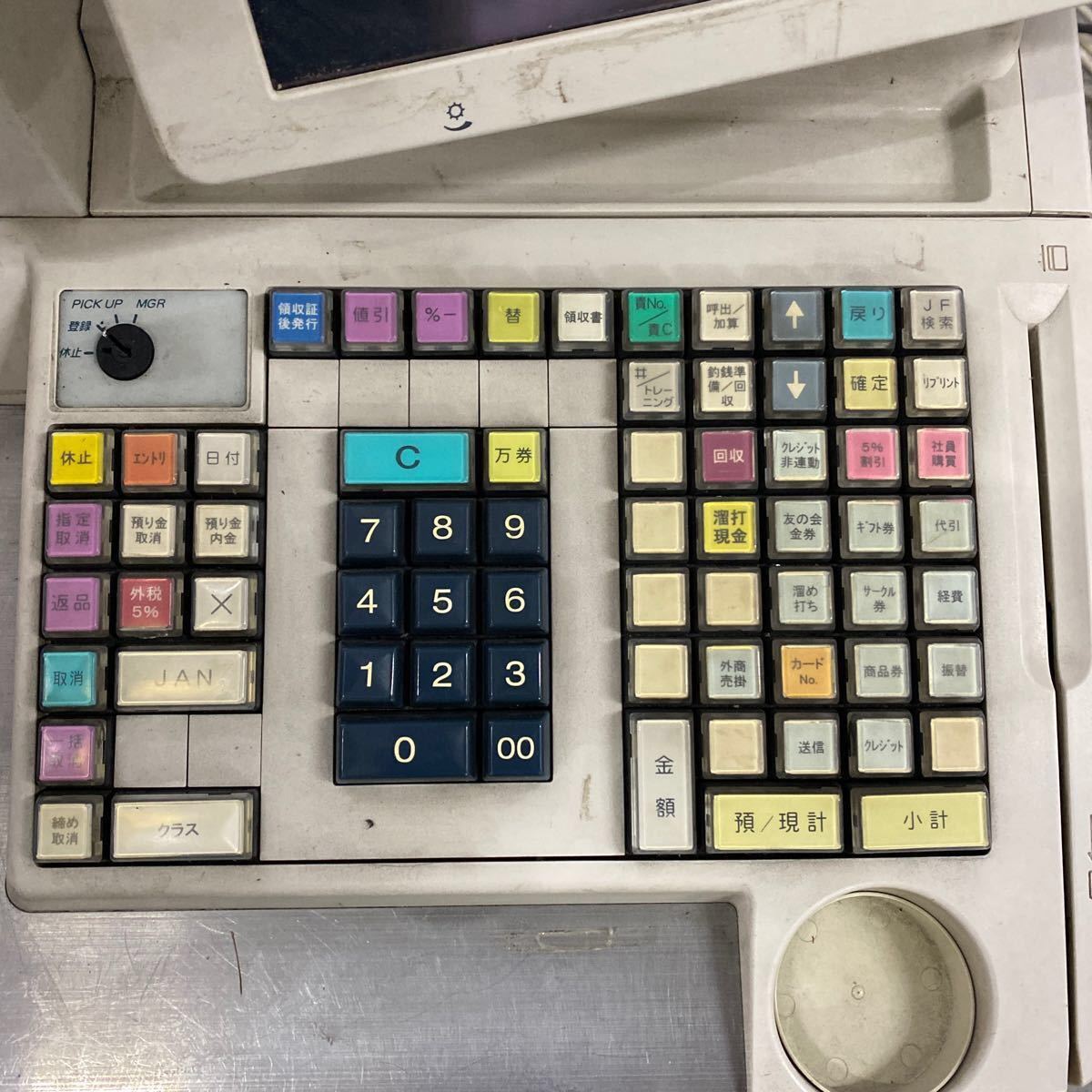 東芝 TEC M-7000-MS-3E01-1 レジスタ レジ EFT-POS PADCT-5100-A110-R