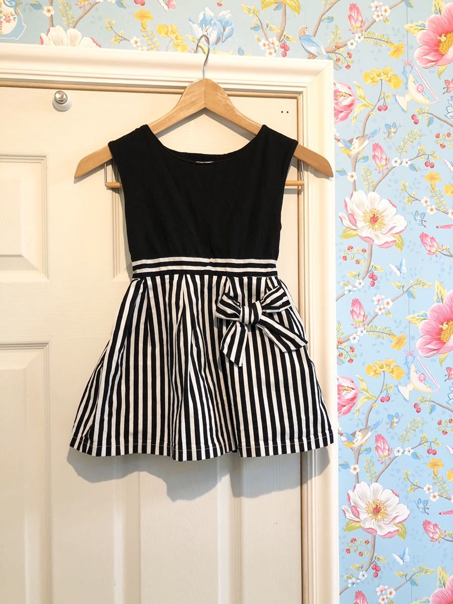 Enchante Petit 1 アンシャンテ プティ ノースリーブ モノトーン ワンピース 韓国 子供服 チュニック 女の子 黒 ワンピ の落札情報詳細 ヤフオク落札価格情報 オークフリー スマートフォン版