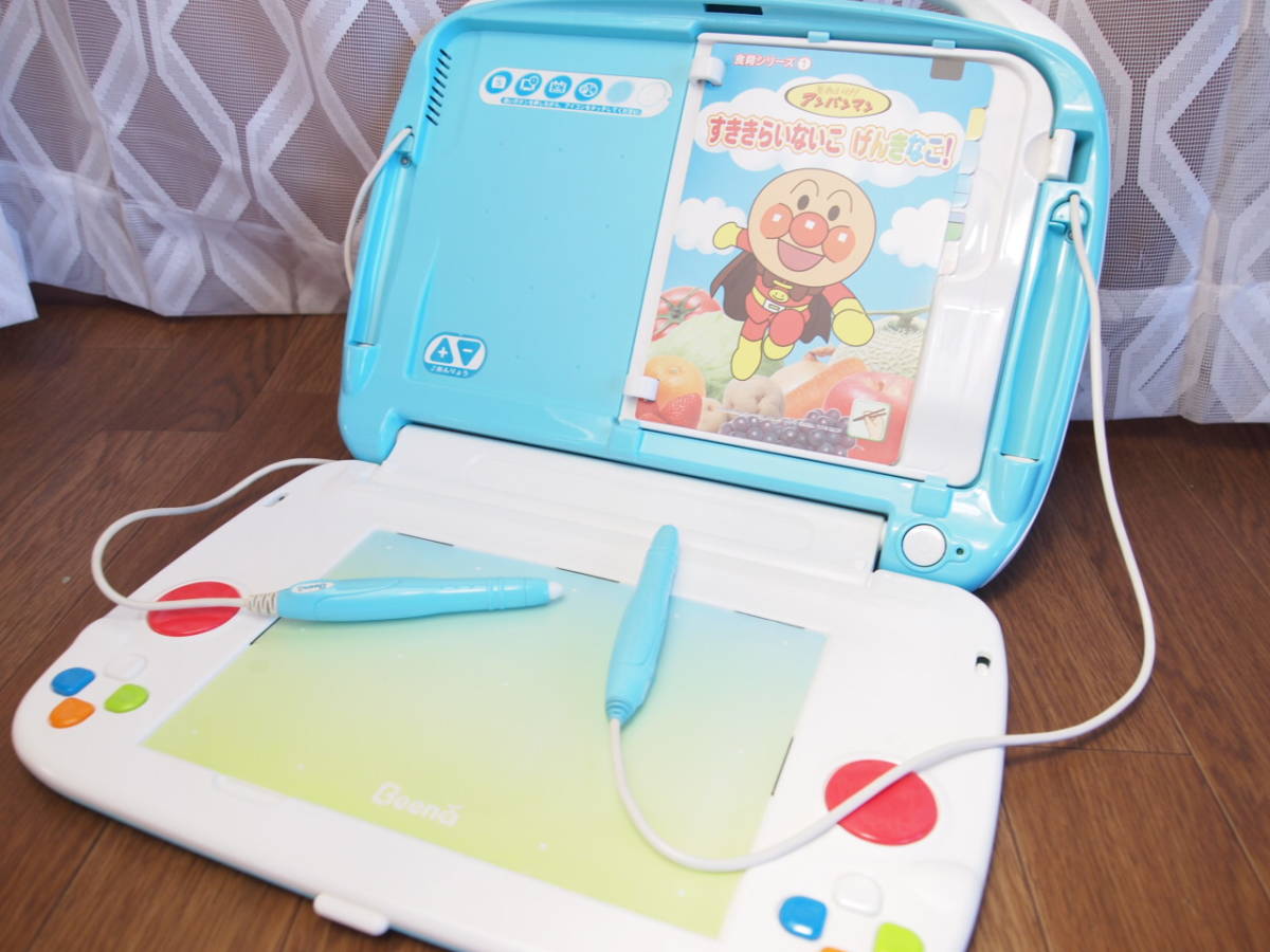 L2 アンパンマン パソコン型 教育シリーズ 勉強 ゲーム Beena ビーナ ブルー 水色 の落札情報詳細 ヤフオク落札価格情報 オークフリー スマートフォン版