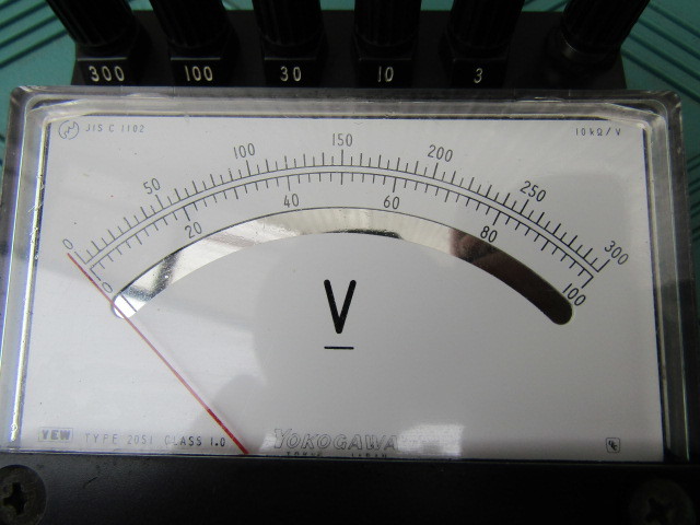 YEW YOKOGAWA 横河電機 小形 携帯用 電圧計 TYPE 2051の落札情報詳細
