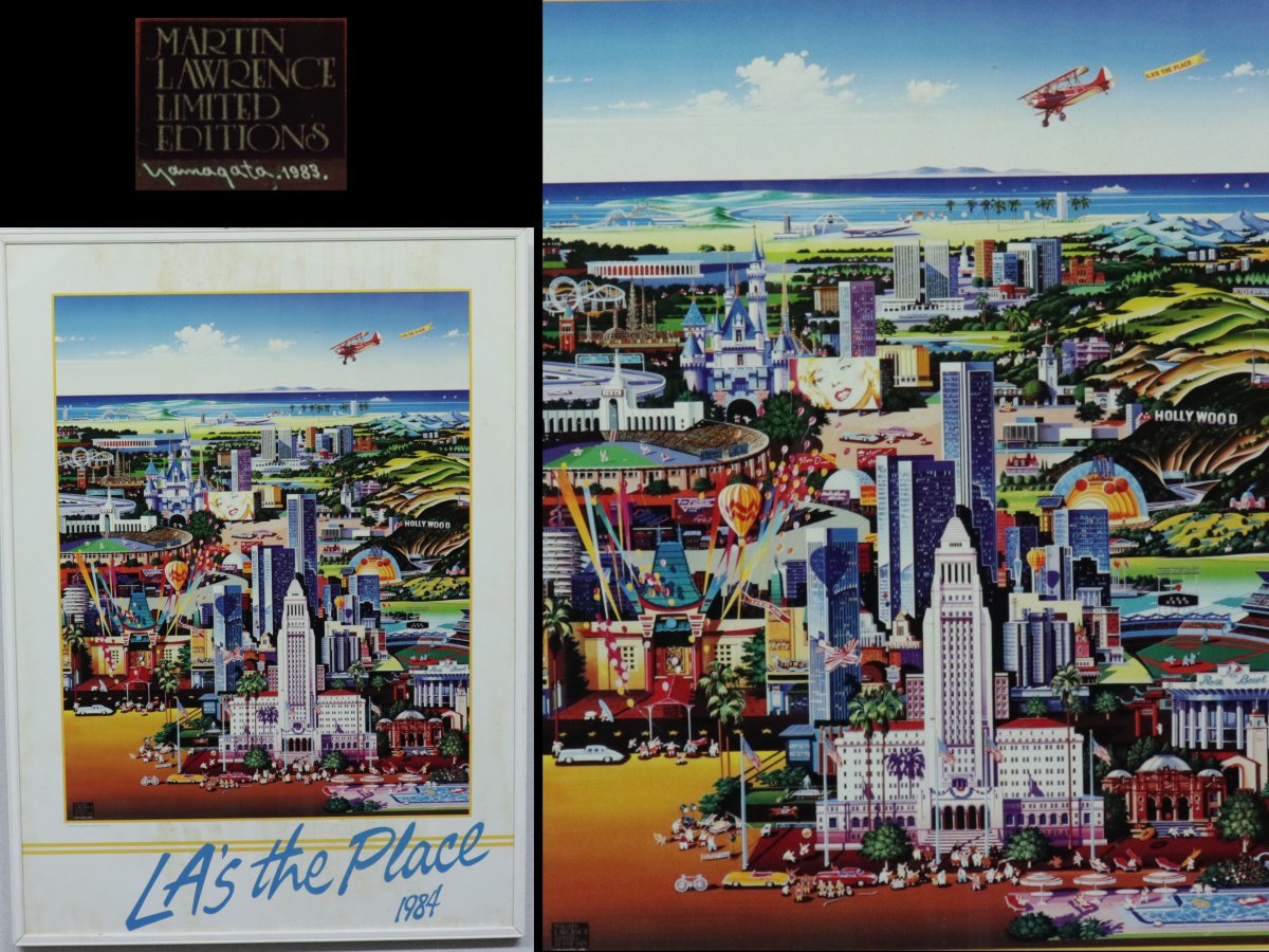 蔵】百貨店購入品 ヒロ・ヤマガタ 「LA's The Place 1984