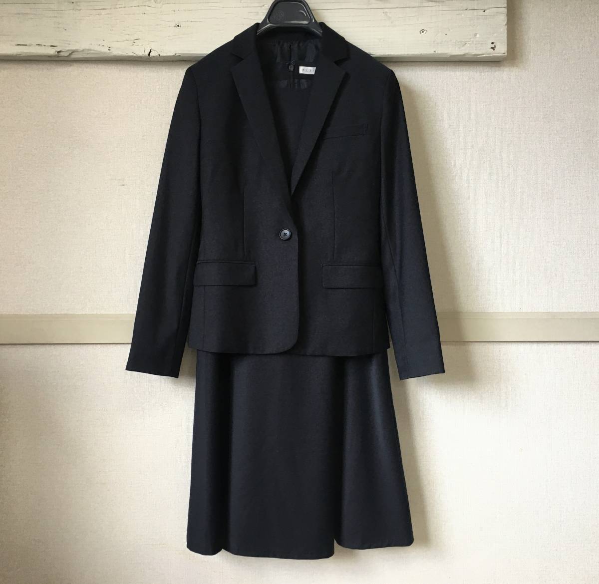 新品同様 Plst プラステ セオリー スーツ ワンピース ジャケット セットアップ セレモニー フォーマル入学式入園式 お受験ネイビー S M の落札情報詳細 ヤフオク落札価格情報 オークフリー スマートフォン版