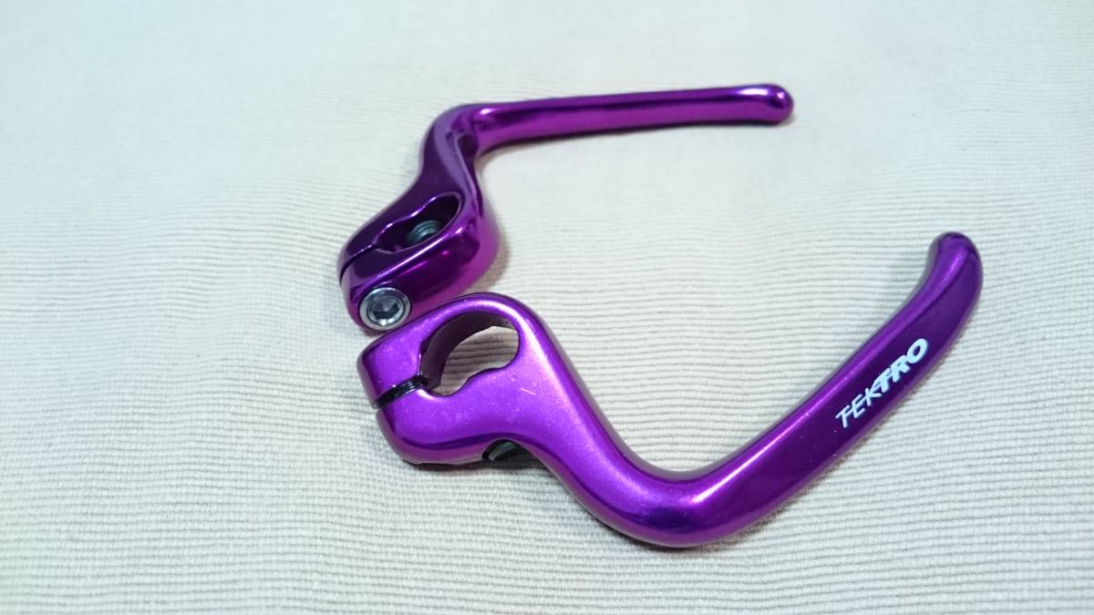 TEKTRO RBP202 ブレーキレバーエクステンション　紫 TEKTRO RBP202 ブレーキレバーエクステンション 紫