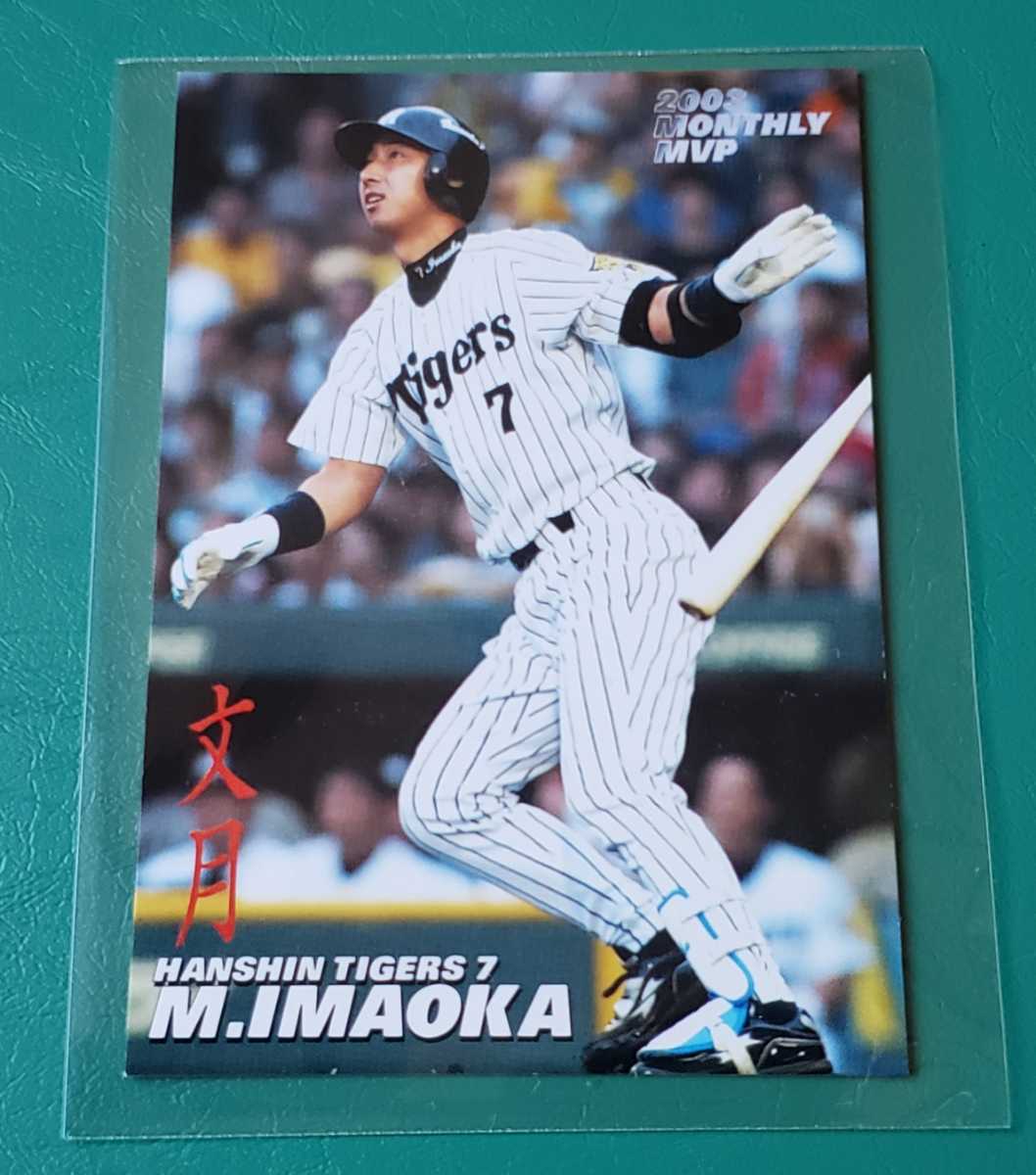 プロ野球カード 阪神タイガース 今岡誠 か細い