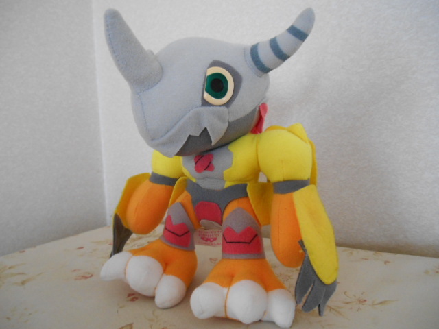 デジモン ウォーグレイモン ぬいぐるみ プライズ デジモンアドベンチャー ぬいぐるみ ウォーグレイモンの落札情報詳細