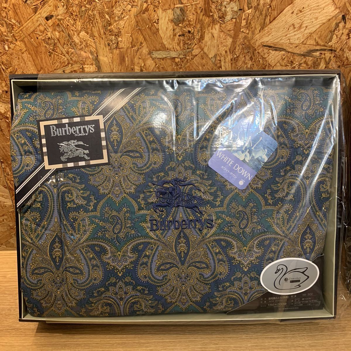 西川布団 BURBERRY 羽毛掛け布団 【新品未使用】 【公式通販】