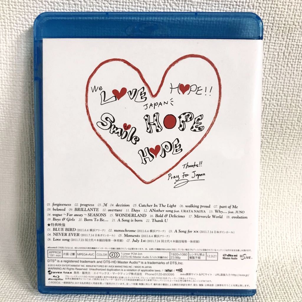 浜崎あゆみ LIVE Blu-ray セル版 ayumi hamasaki ～ POWER of MUSIC
