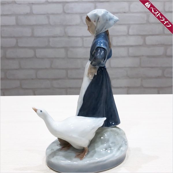 ロイヤルコペンハーゲン 少女 アヒル フィギュリン ロイヤル