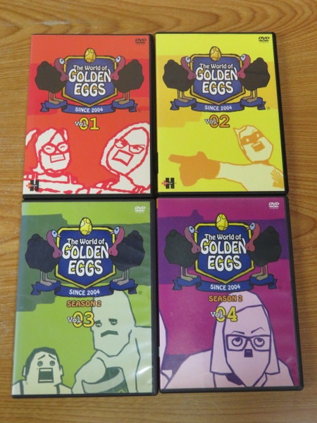 ザ ワールドオブ ゴールデンエッグス Dvd 4枚 全巻 The World Of Golden Eggs Vol 1 4 コメディ アニメ 娯楽 E1691 の落札情報詳細 ヤフオク落札価格情報 オークフリー スマートフォン版