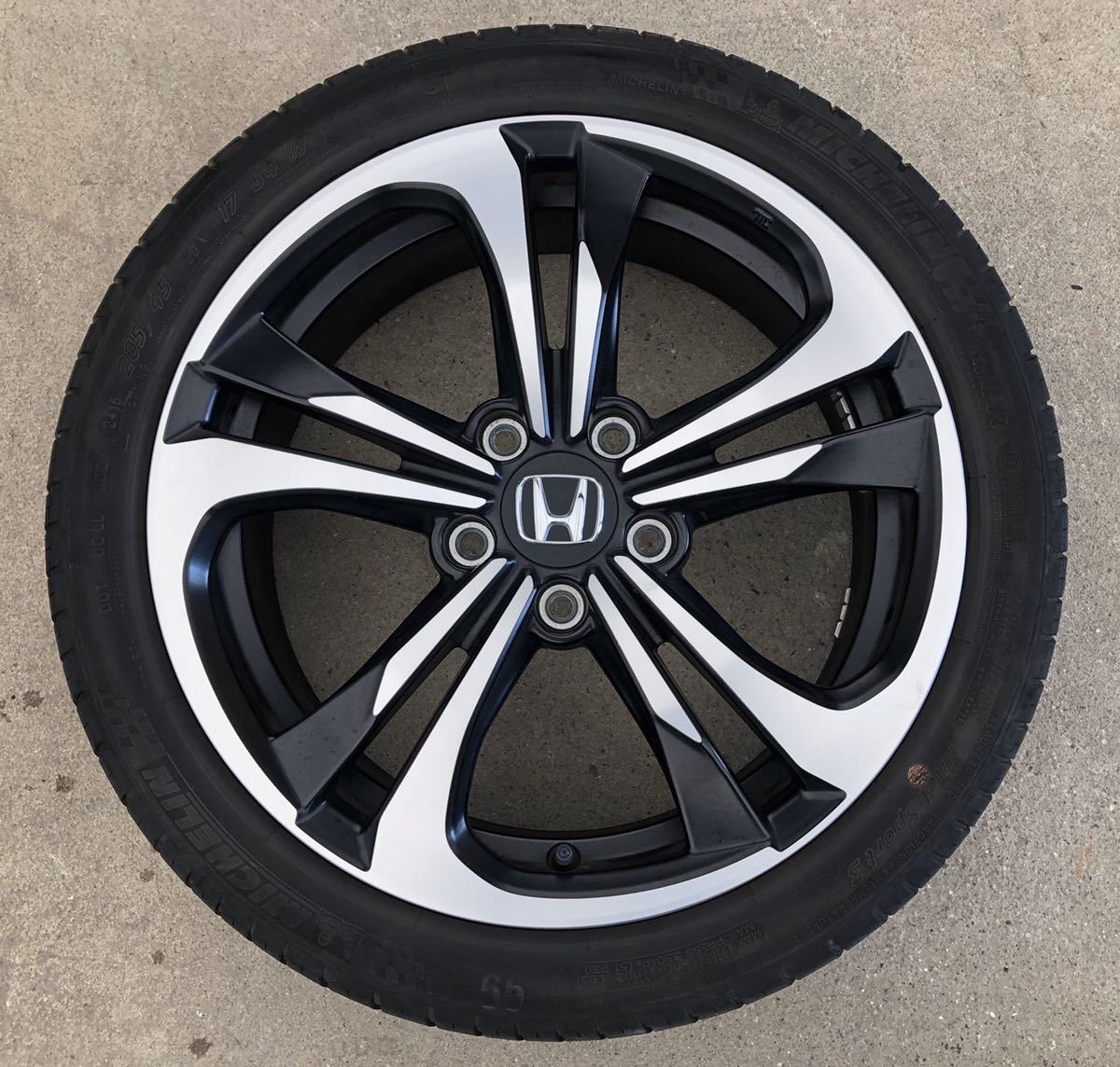 良品 希少 CR-Z 純正ホイール オプション ファイナル ホンダ メッキ