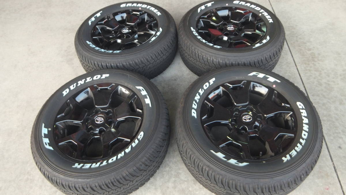 ハイラックス　gun125　純正ホイール　新車外し ハイラックスGUN125後期 純正スチールホイール 新車外し