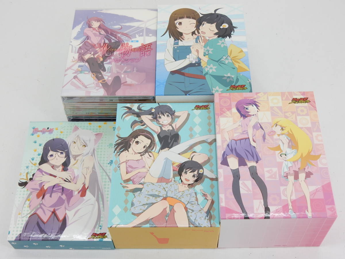 05 100 中古 Blu Ray 化物語 偽物語 猫物語 黒 物語シリーズセカンドシーズン全12巻セット 計25巻セット 0410 の落札情報詳細 ヤフオク落札価格情報 オークフリー スマートフォン版