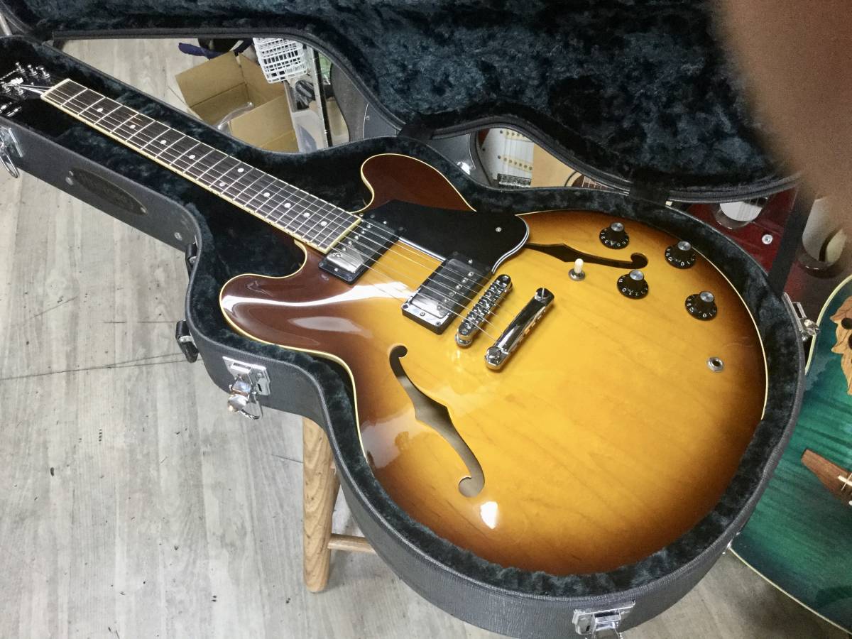 フジゲン製造 セミアコースティック History ES-335スタイル