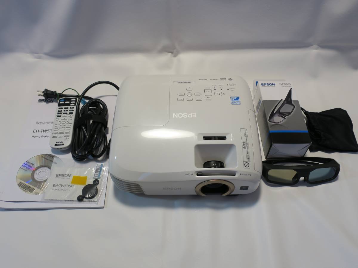 美品】EPSON プロジェクター EH-TW5350 （美品】EPSON エプソン