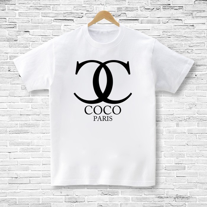 新品 新品 ココ パリス チャンス Coco Paris Chance ブランド おもしろ ネタ パロディ2 半袖tシャツ ホワイト L の落札情報詳細 ヤフオク落札価格情報 オークフリー スマートフォン版
