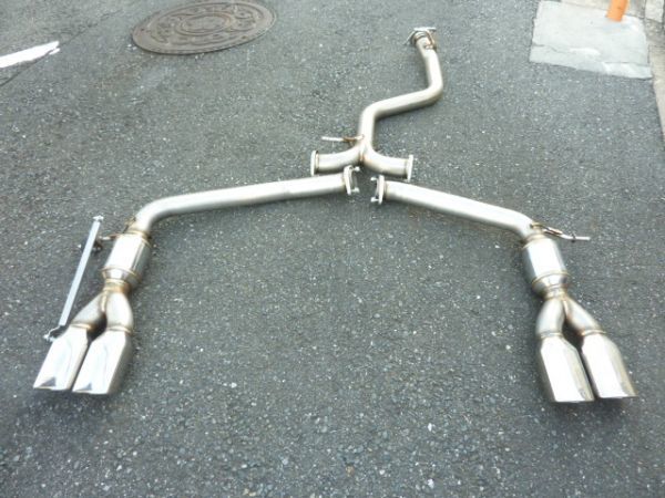30アルファード中間マフラー スリーキャッツ製 3BA-AGH30W 30アルファード 2.5 中間パイプ