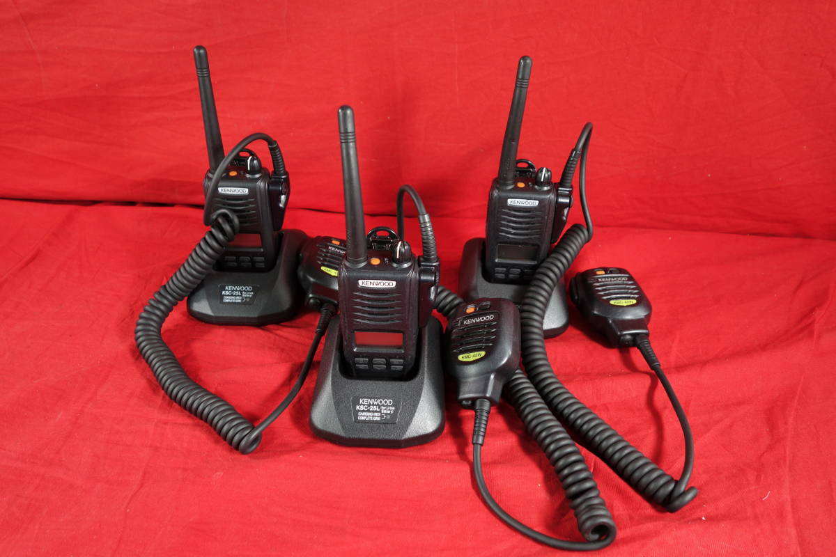 【3台セット】ケンウッド デジタルトランシーバーTPZ-D503 インカム TPZ-D503(KENWOOD) - 無線機・トランシーバー・インカムの