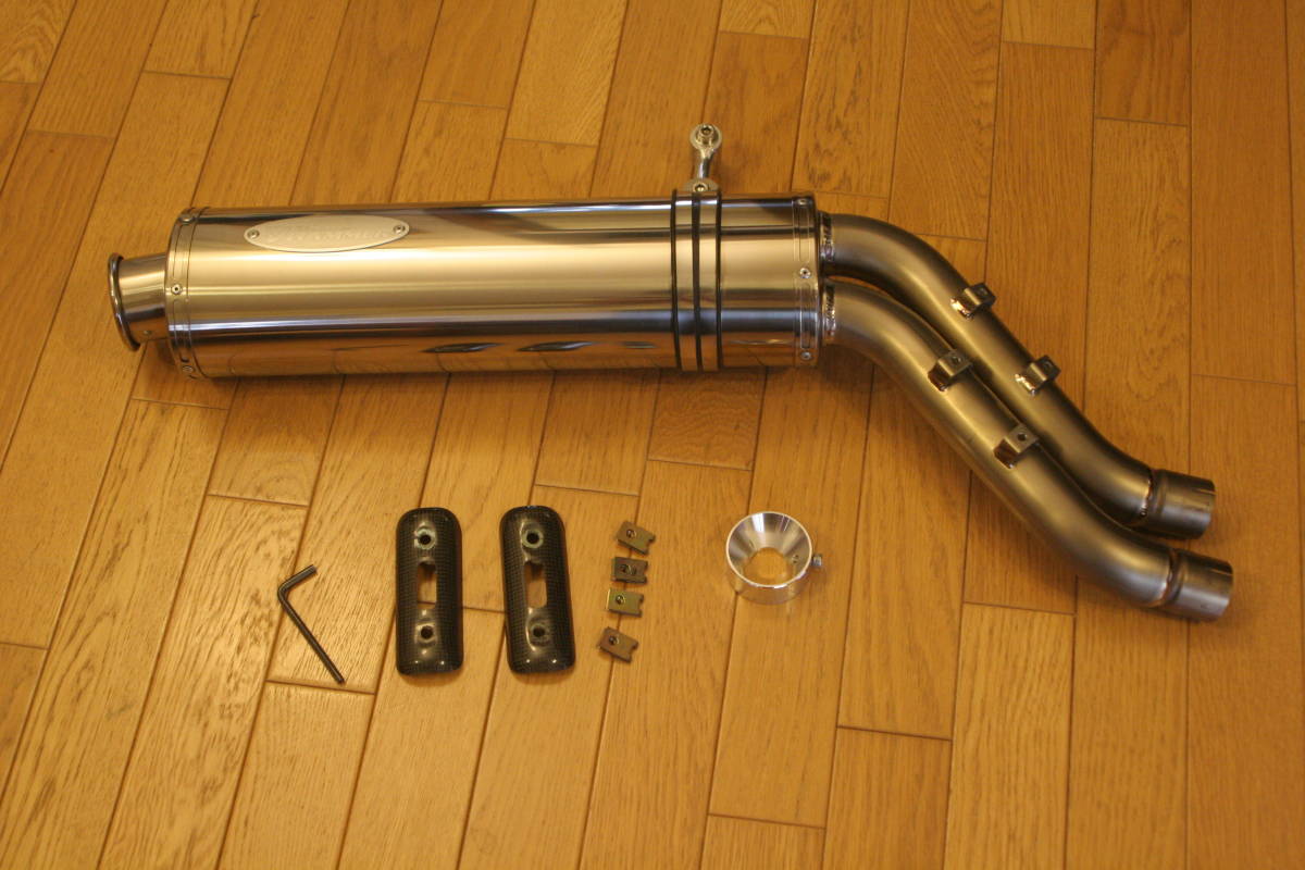 モンスター S4R S2R 用 モトプラン チタンスリップオン AGハマーの落札