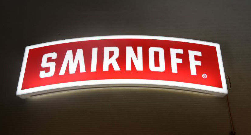 SMIRNOFF ネオンサイン LEDネオン看板 ライト 照明 スミノフの
