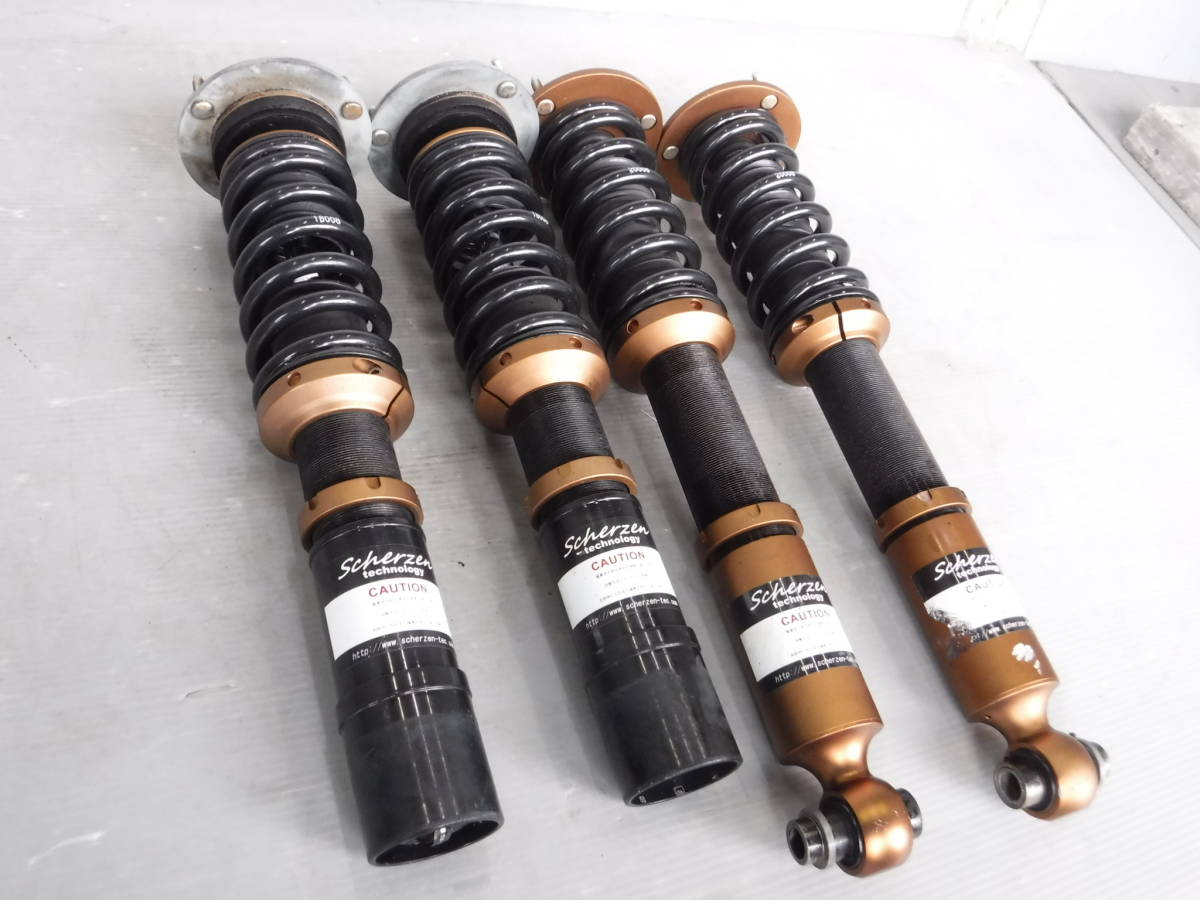 H16年 E60 Bmw 545i 車高調 Scherzen シャーゼン フルタップ 全長調整 難あり 25翌 E0413ma 8 の落札情報詳細 ヤフオク落札価格情報 オークフリー スマートフォン版