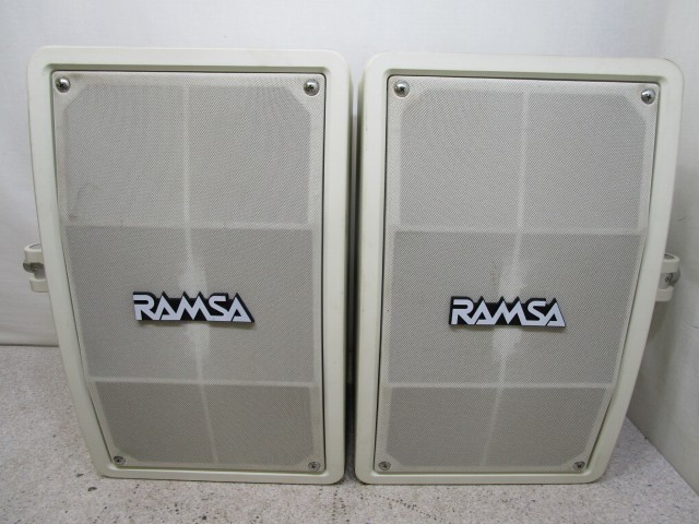 HE548 RAMSA 2ウェイスピーカー WS-A70-W 160W ペア ホワイト 天井