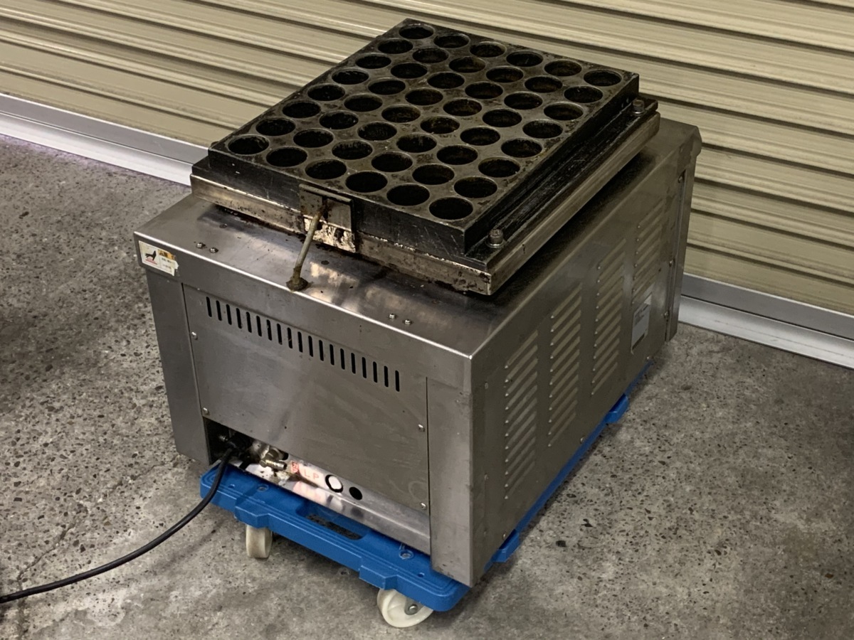 中古 Tanico 業務用自動たこ焼き機 スーパーたこまるこ Mkg48n 45 100v Lpガス用 動作品 ２ の落札情報詳細 ヤフオク落札価格情報 オークフリー スマートフォン版