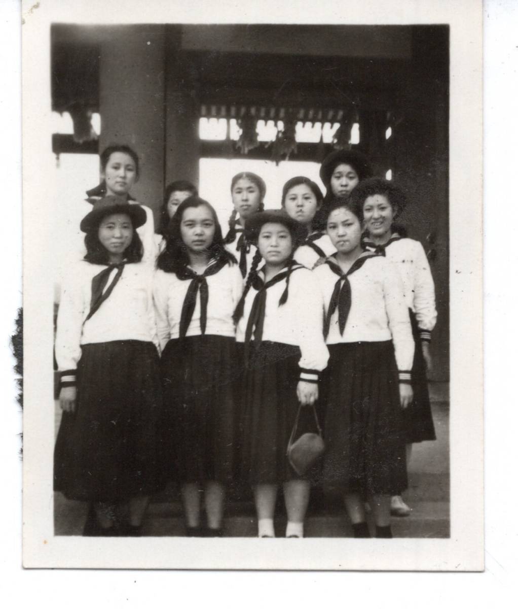 昭和20年代～30年代? 女学校? 女学生等 若い女性?生写 …