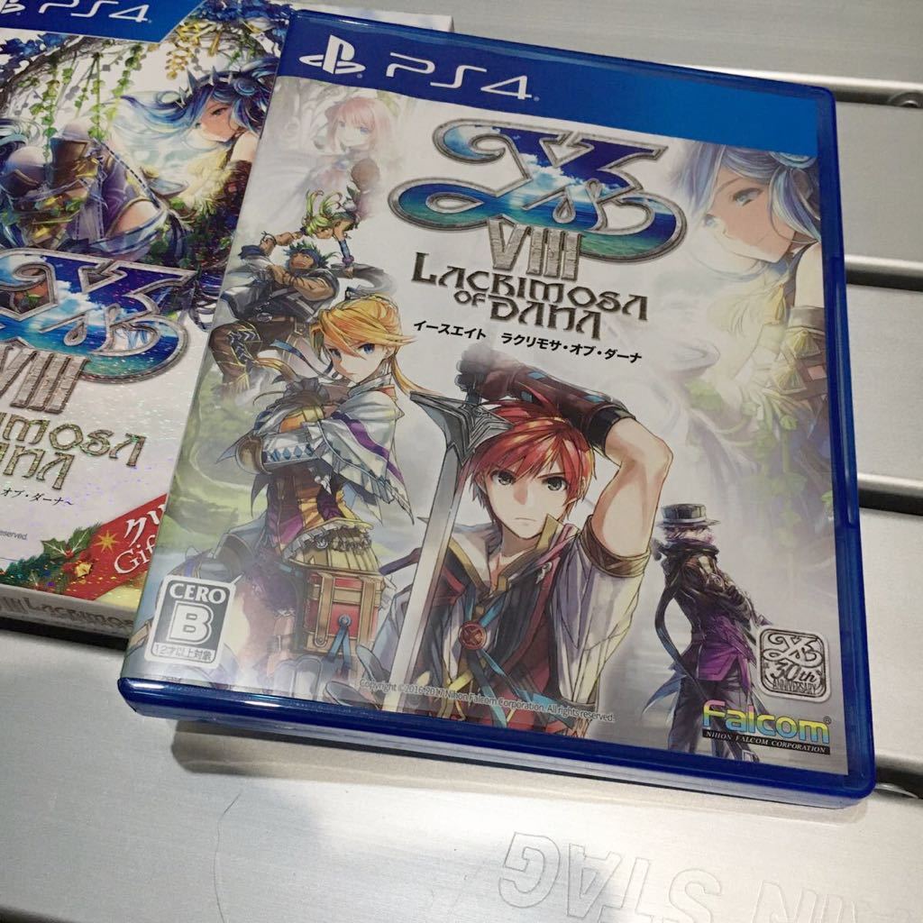 Ps4ソフト イース8 ラクリモサ オブ ダーナ 中古 限定クリスマスギフトパッケージ版 日本ファルコム アドル クリスティン イース の落札情報詳細 ヤフオク落札価格情報 オークフリー スマートフォン版