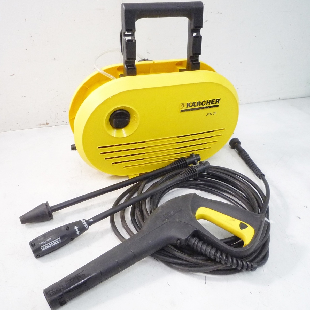 ケルヒャー 高圧洗浄機 Jtk25 薬剤タンク付 50 60hz 洗車 ベランダ掃除などに Karcher の落札情報詳細 ヤフオク落札価格情報 オークフリー スマートフォン版
