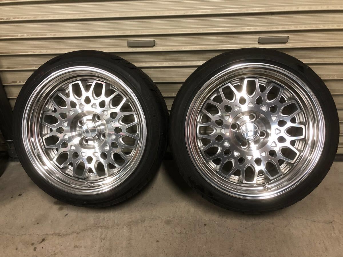 中古品 WORK Seeker CX ワーク シーカー 7J 8J 16インチ 4H PCD100