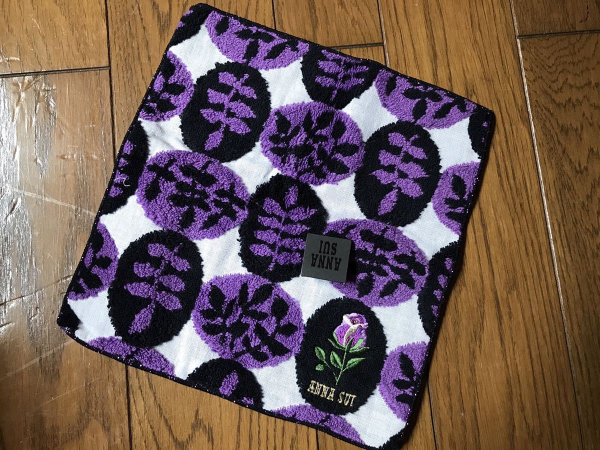新品 アナスイ タオルハンカチ Anna Sui 薔薇 刺繍 未使用 の落札情報詳細 ヤフオク落札価格情報 オークフリー スマートフォン版
