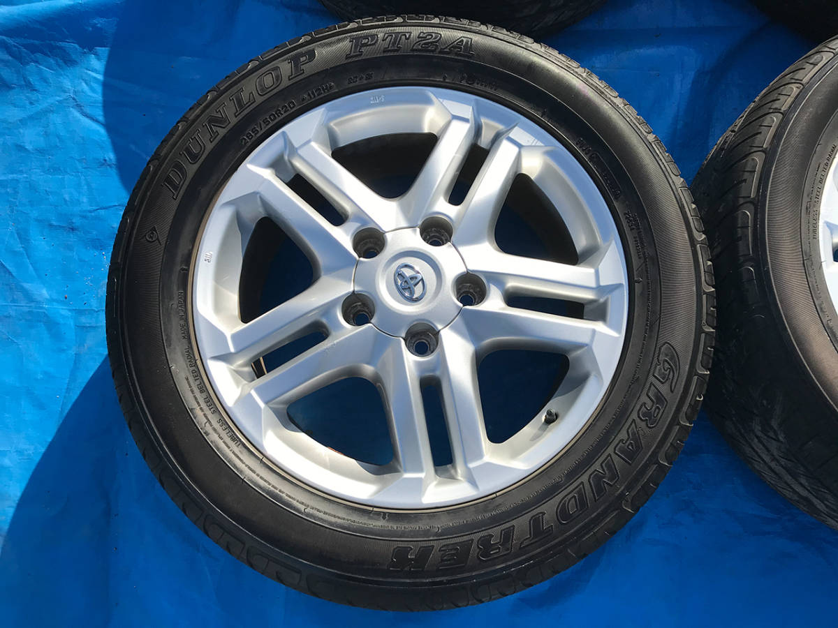 ランドクルーザー 純正 ダンロップ DUNLOP GRANDTREK PT2A 285/50R20 